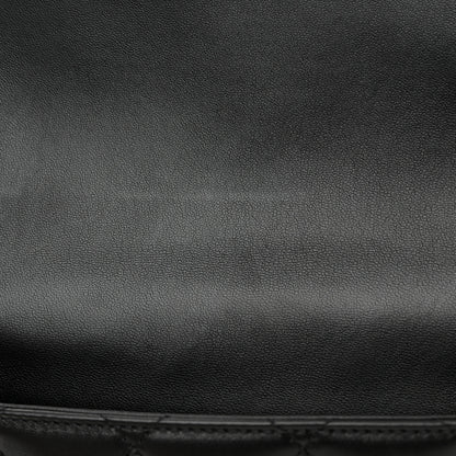Chanel Lambskin Quilted Large CC Chain Flap Black 11 of 13