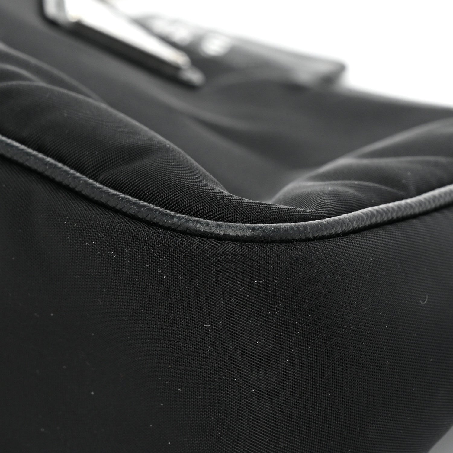 Prada Nylon Re-Edition 2005 Shoulder Bag Black 10 of 12