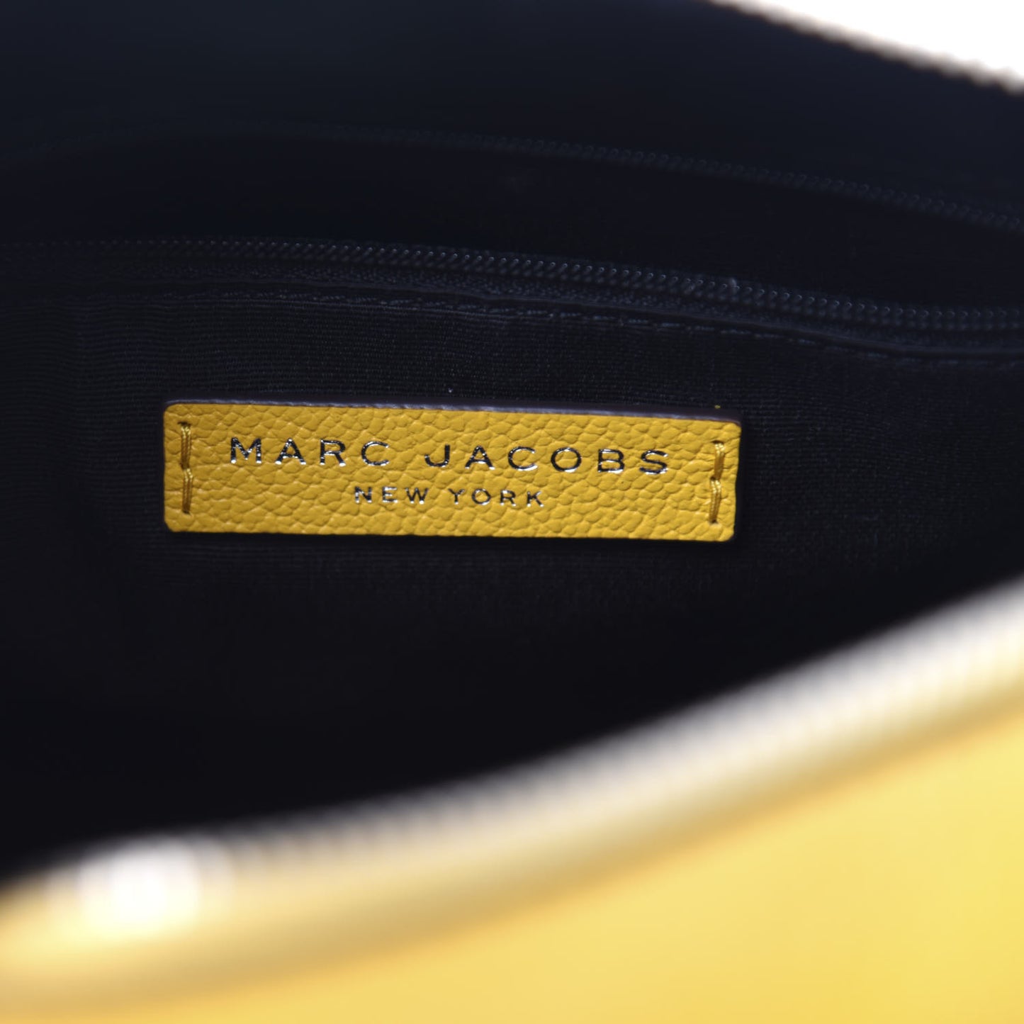 Textured Calfskin Satchel Ochre