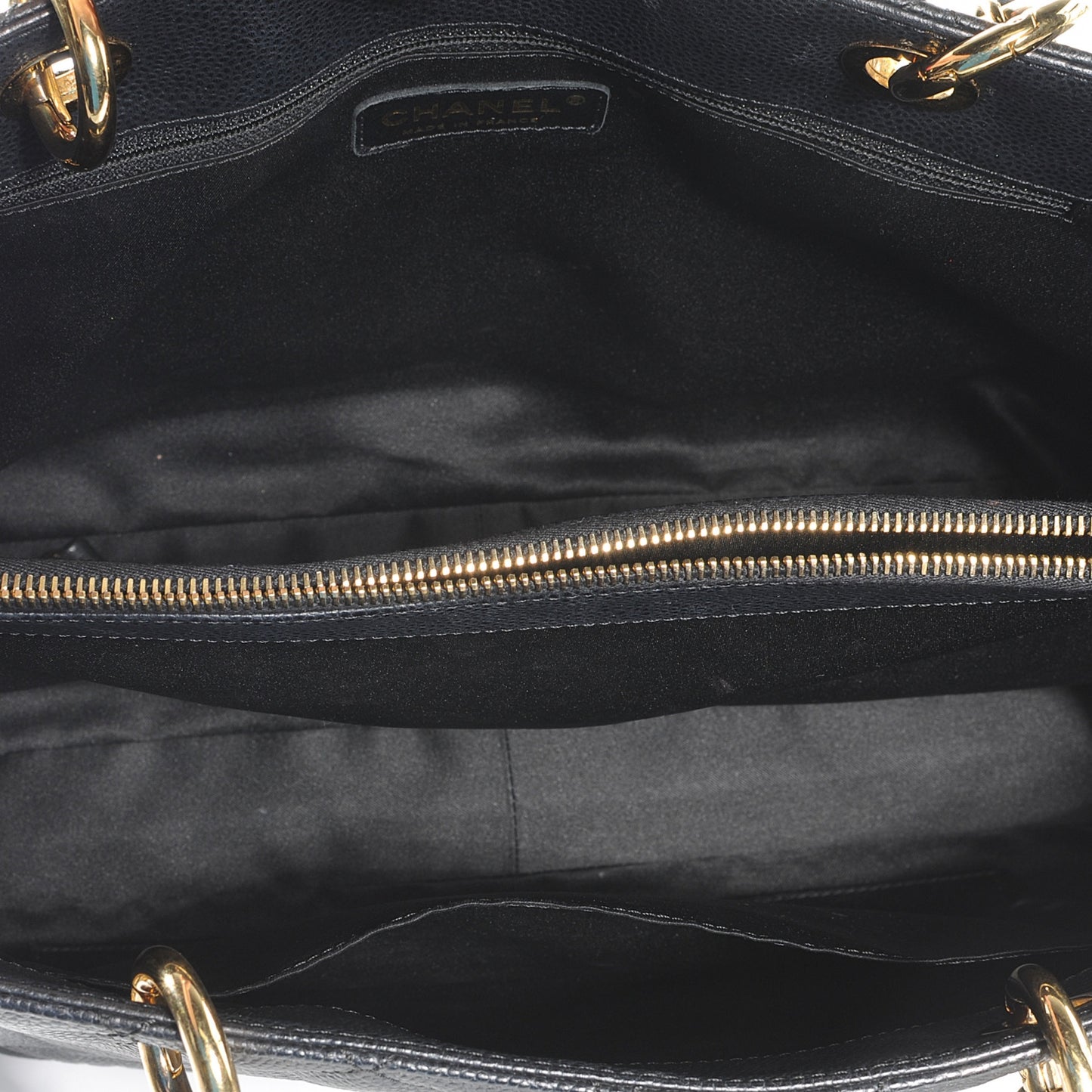 Caviar Grand Shopping Tote GST Black
