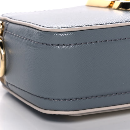Marc Jacobs Saffiano Small Snapshot Camera Bag Rock Grey 10 of 15