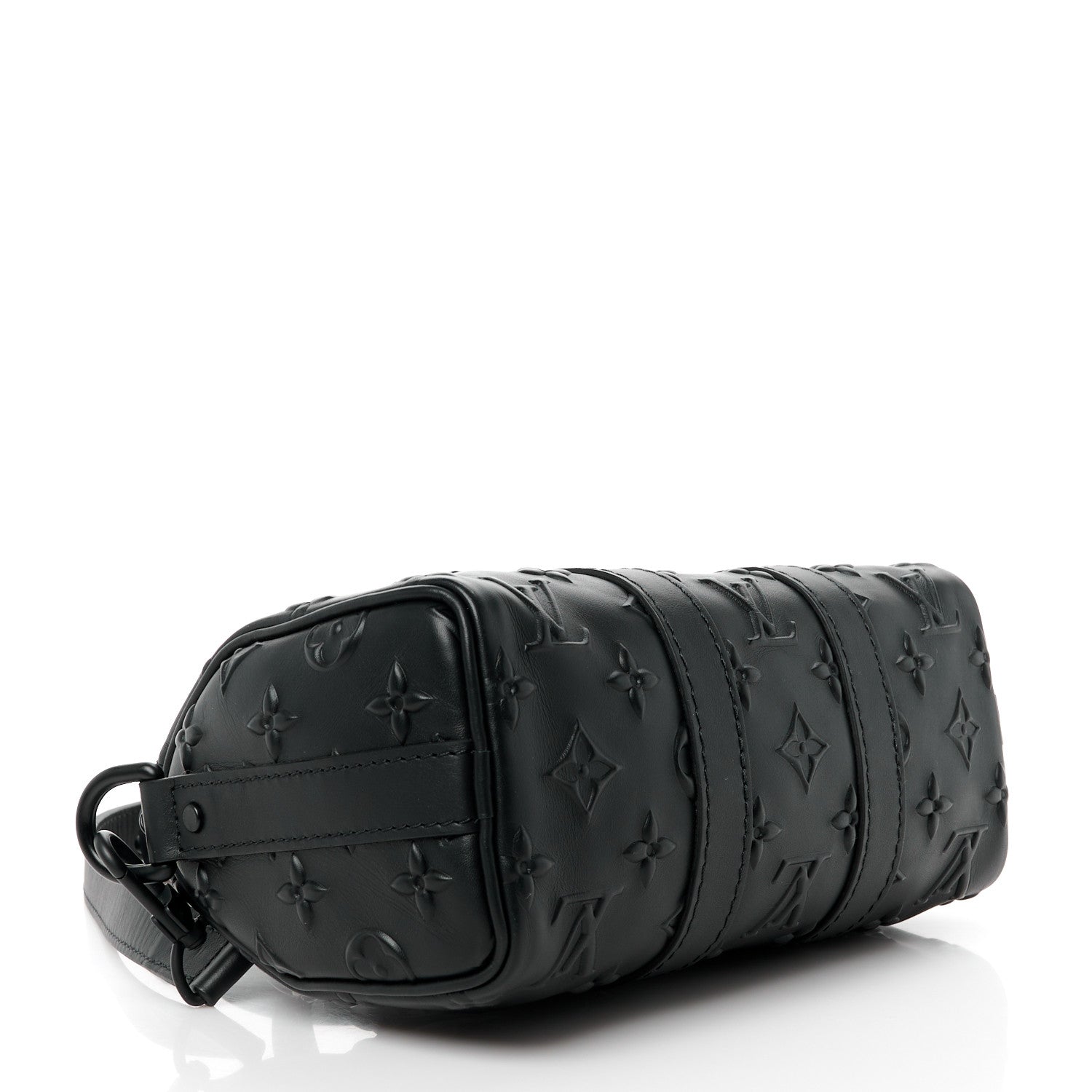 Louis Vuitton Monogram Seal Keepall XS Black 4 of 10