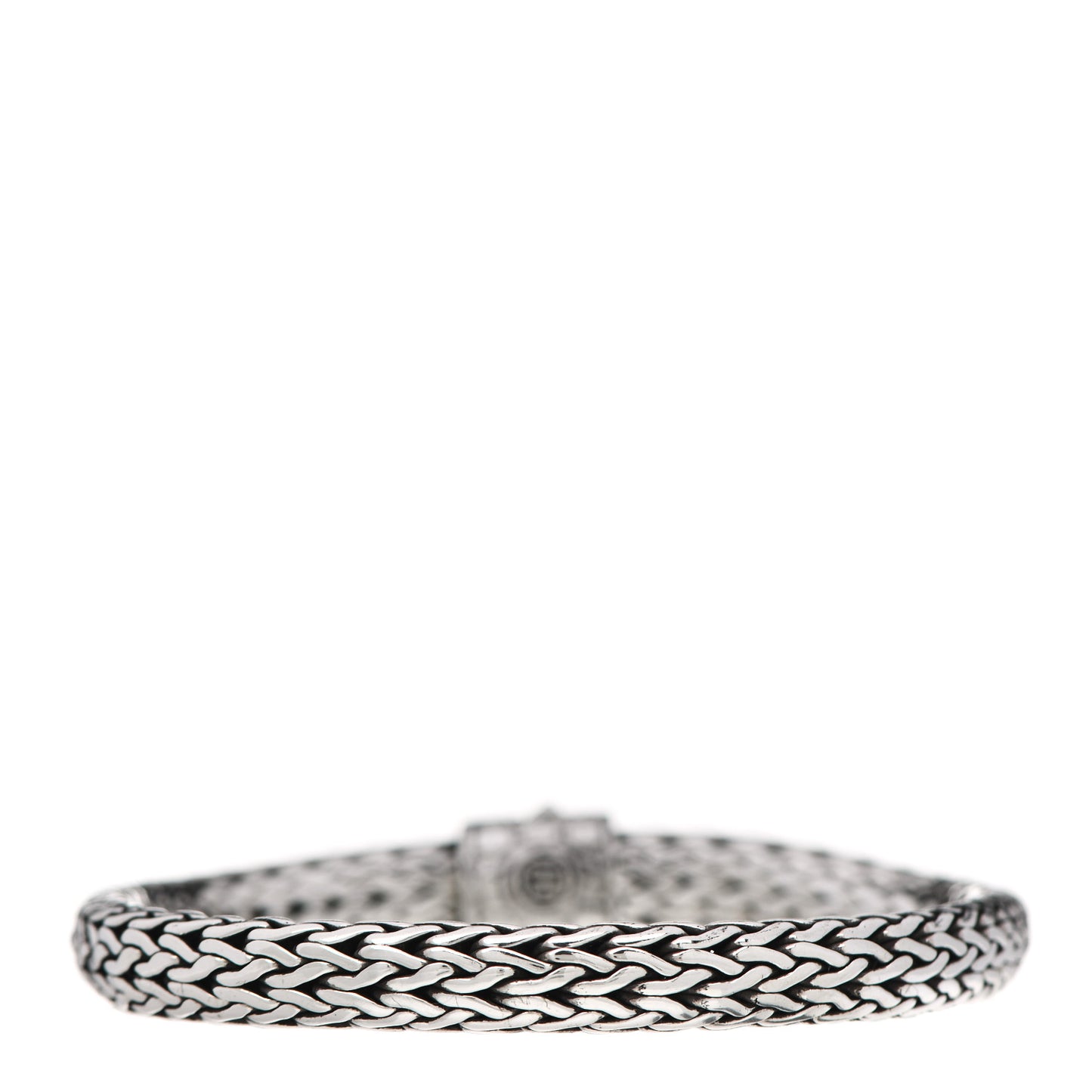 Sterling Silver Black Sapphire 7.5mm Classic Chain Bracelet