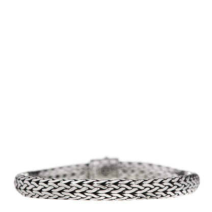 John Hardy Sterling Silver Black Sapphire 7.5mm Classic Chain Bracelet 2 of 5