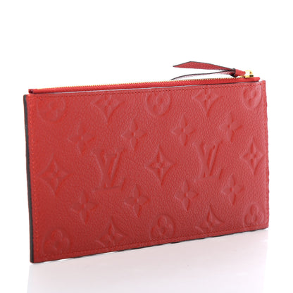Louis Vuitton Empreinte Felicie Chain Wallet Zippered Insert Cherry 3 of 6