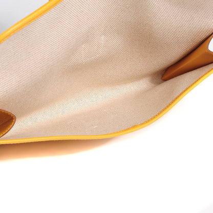 Hermes Epsom Jige PM Clutch Jaune D'Or 8 of 25