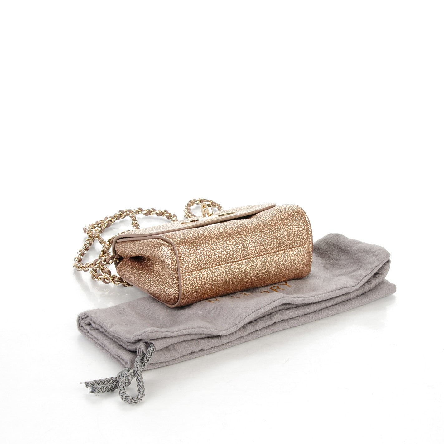 Metallic Goatskin Mini Lily Mushroom