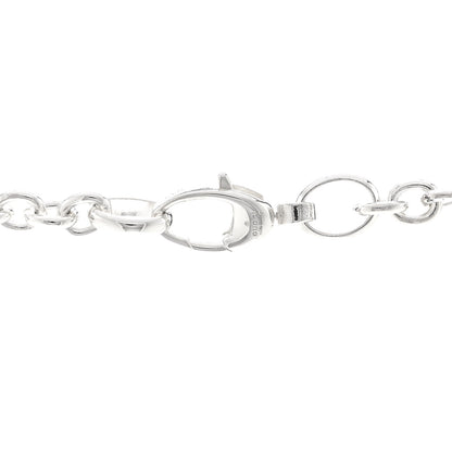 Gucci Sterling Silver Britt Interlocking GG Pendant Necklace 4 of 4