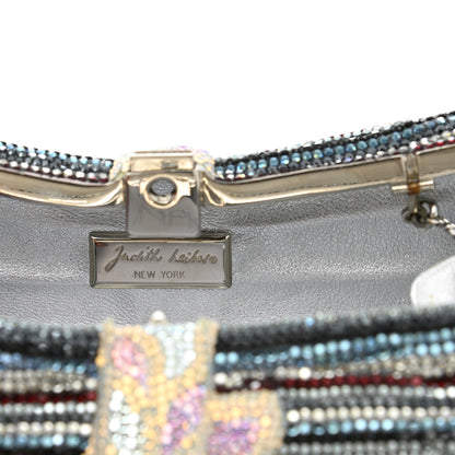 Judith Leiber Swarovski Crystal Bouquet Clutch Multicolor 6 of 12