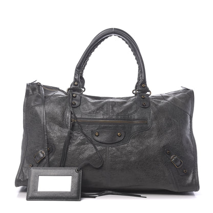 Balenciaga Agneau Classic Hardware Work Gris Tarmac 1 of 14