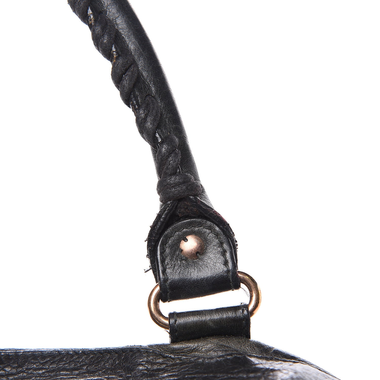 Balenciaga Agneau Giant 12 Rose Gold Hardware Town Black 13 of 16