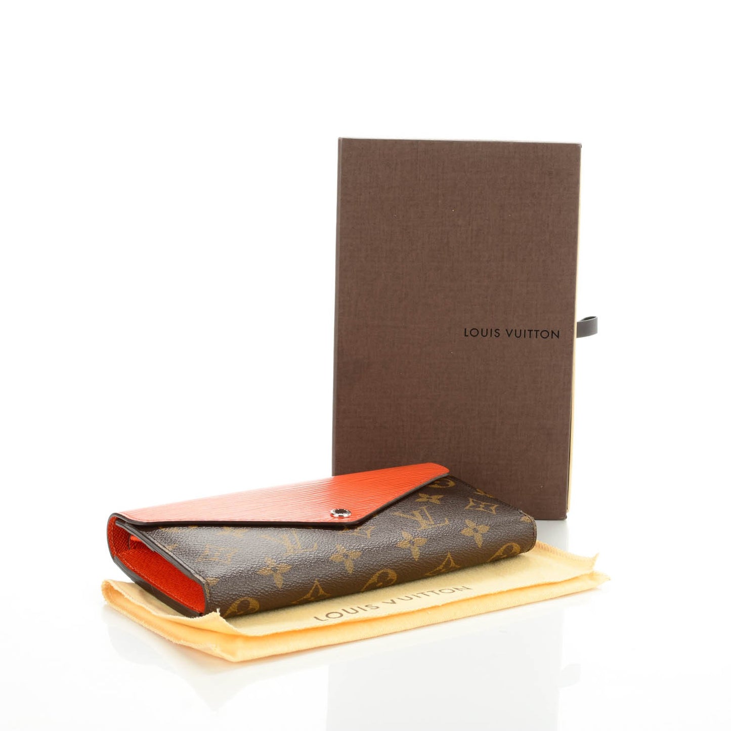 Monogram Epi Marie-Lou Long Wallet Piment
