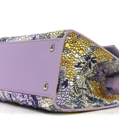 Valentino Garavani Crystal Embroidered Floral Mini Vsling Top Handle Bag Multicolor 9 of 10
