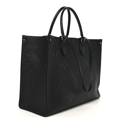 Louis Vuitton Empreinte Monogram Giant Onthego GM Black 3 of 9