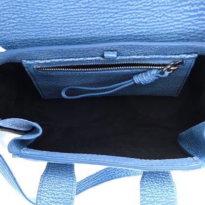3.1 Phillip Lim Textured Calfskin Mini Pashli Satchel Blue Ivory 4 of 4