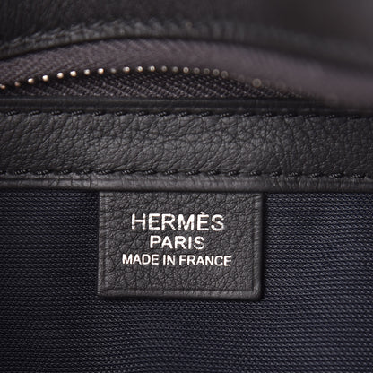 Hermes Taurillon Cristobal Citide Belt Bag PM Plomb 6 of 9