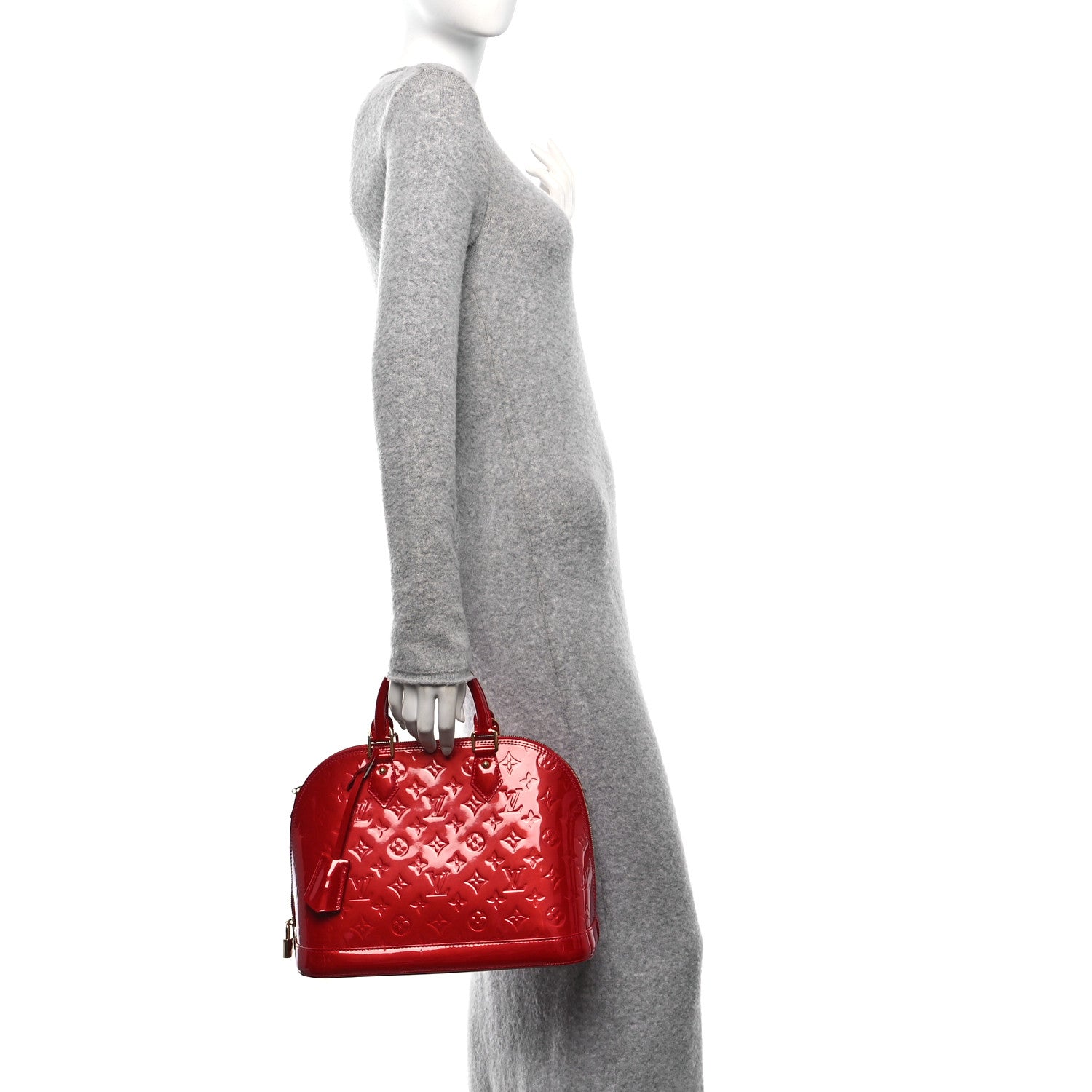 Louis Vuitton Vernis Alma PM  Pomme D'Amour 2 of 10