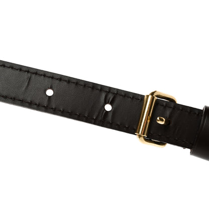 Louis Vuitton Calfskin Adjustable Speedy Bandouliere Shoulder Strap Brown 4 of 6