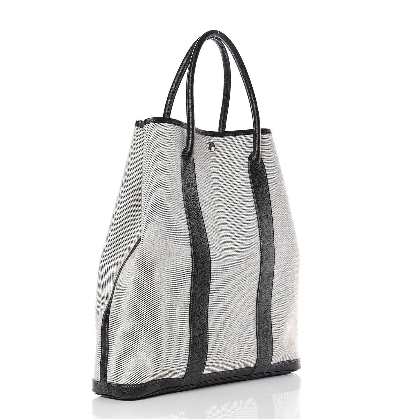 Buffle Skipper Toile Garden Party Vertical Tote Black