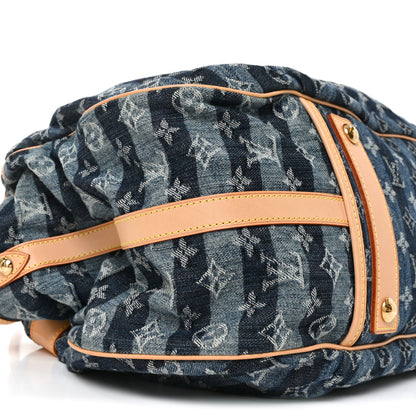 Louis Vuitton Denim Raye Cabas GM 8 of 9