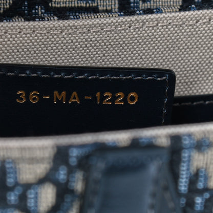 Christian Dior Oblique Saddle Bag Blue 9 of 9