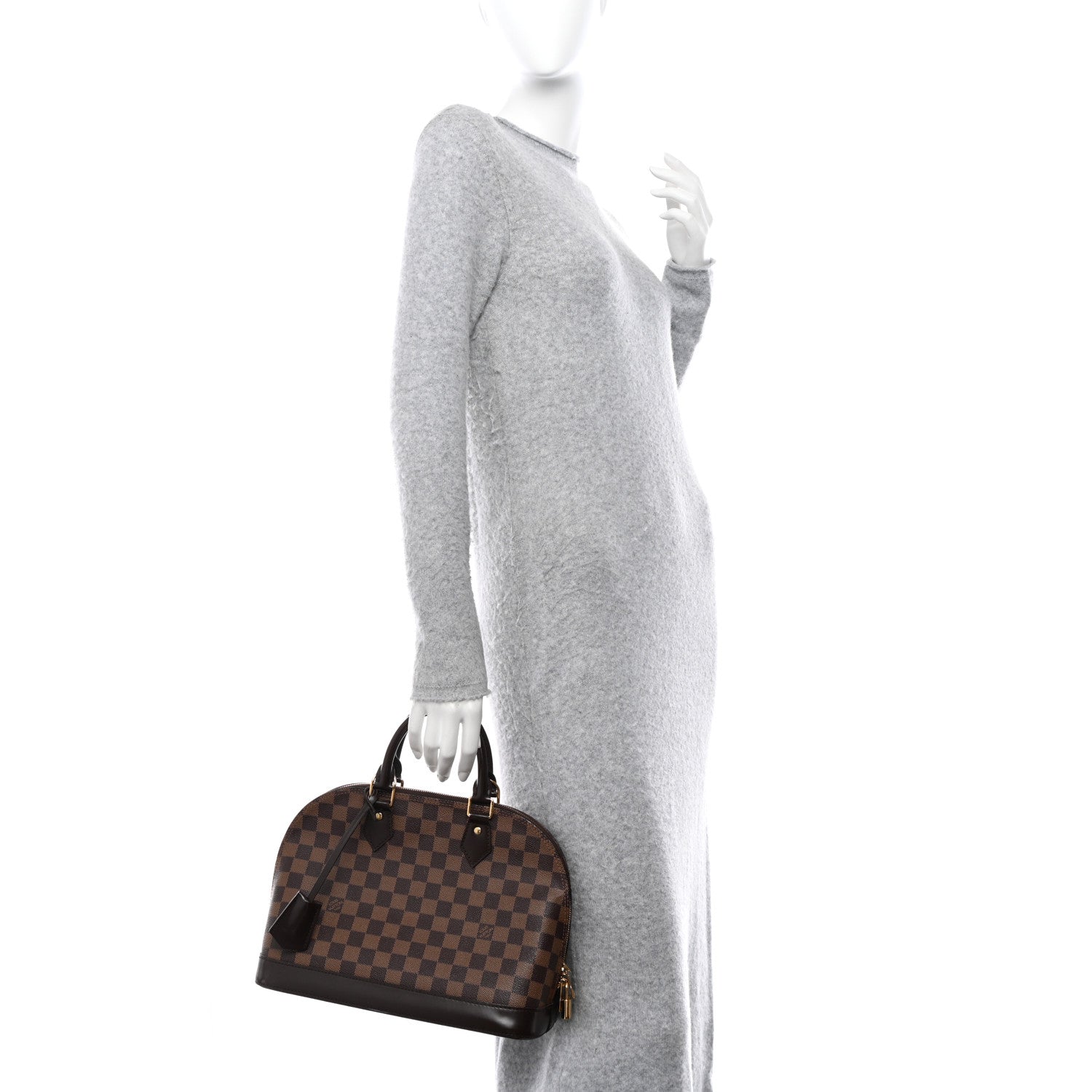 Louis Vuitton LOUIS VUITTON Damier Ebene Alma PM 2 of 13