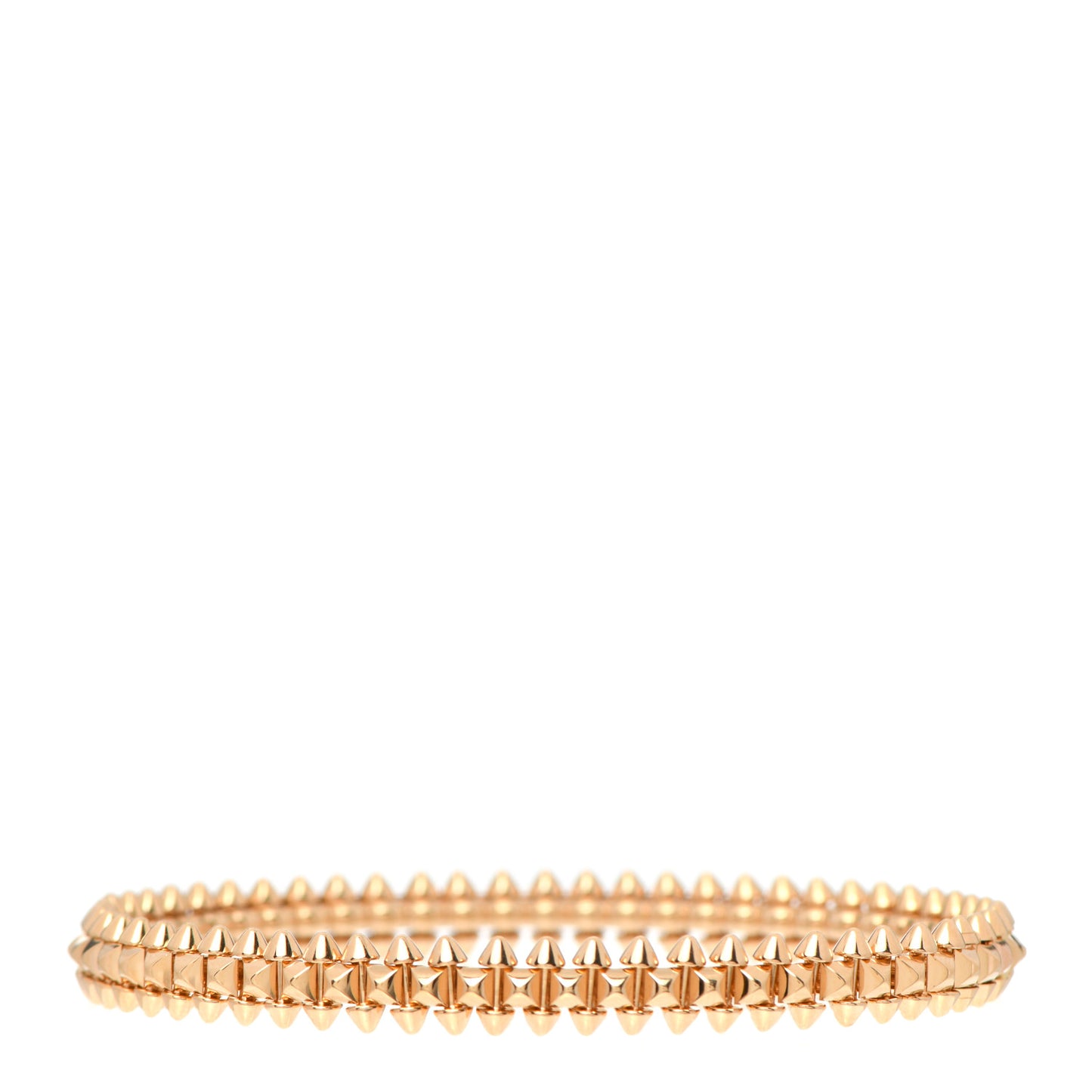 18K Pink Gold Small Clash De Cartier Bracelet 16