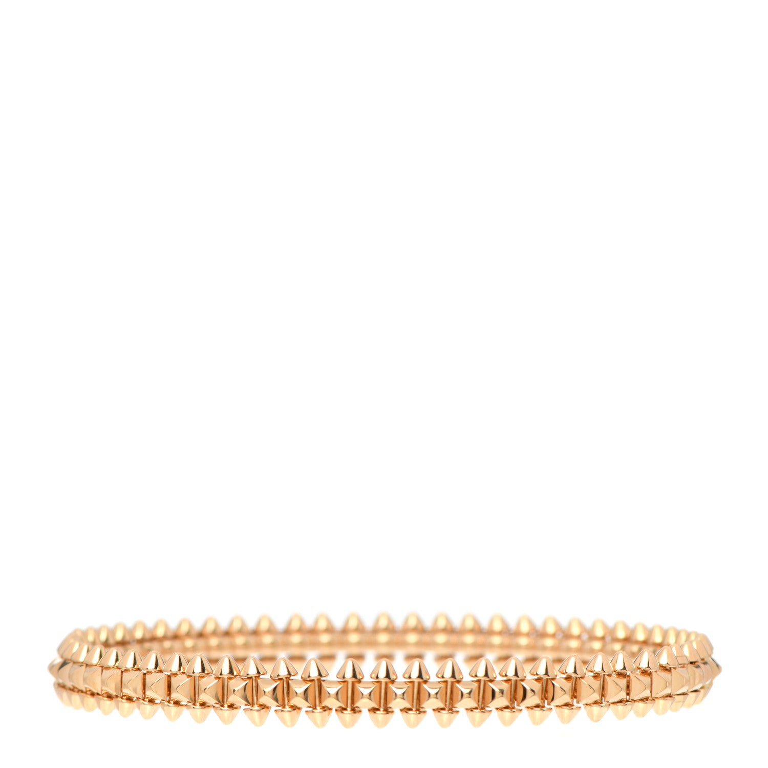Cartier 18K Pink Gold Small Clash De Cartier Bracelet 16 3 of 7