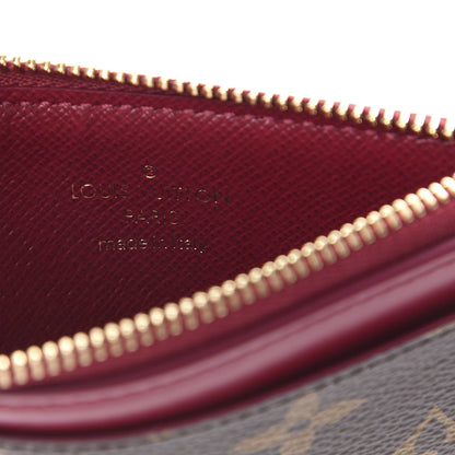 Louis Vuitton Monogram Zipped Card Holder Fuchsia 5 of 5