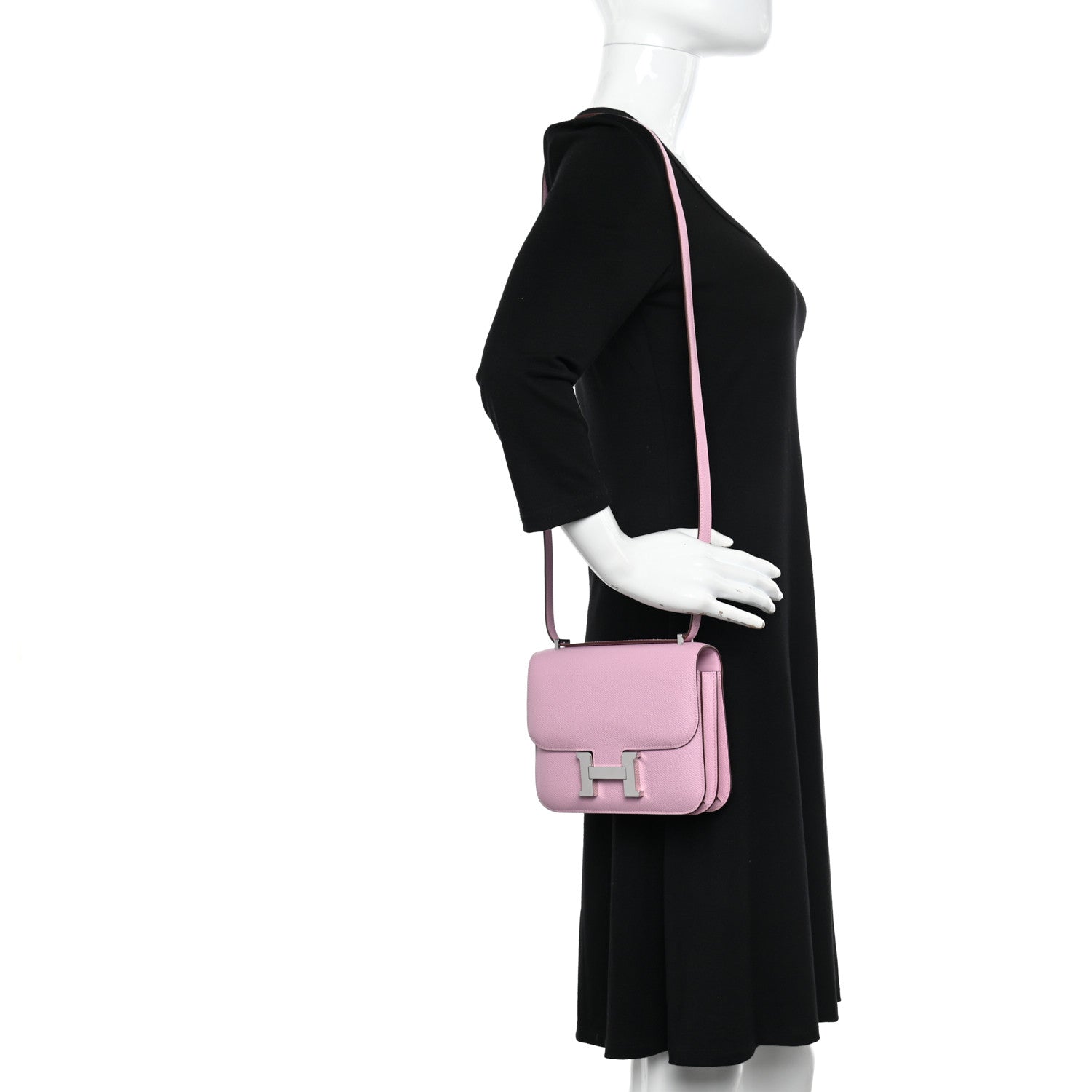 Hermes Epsom Constance 18 Mauve Sylvestre 2 of 11