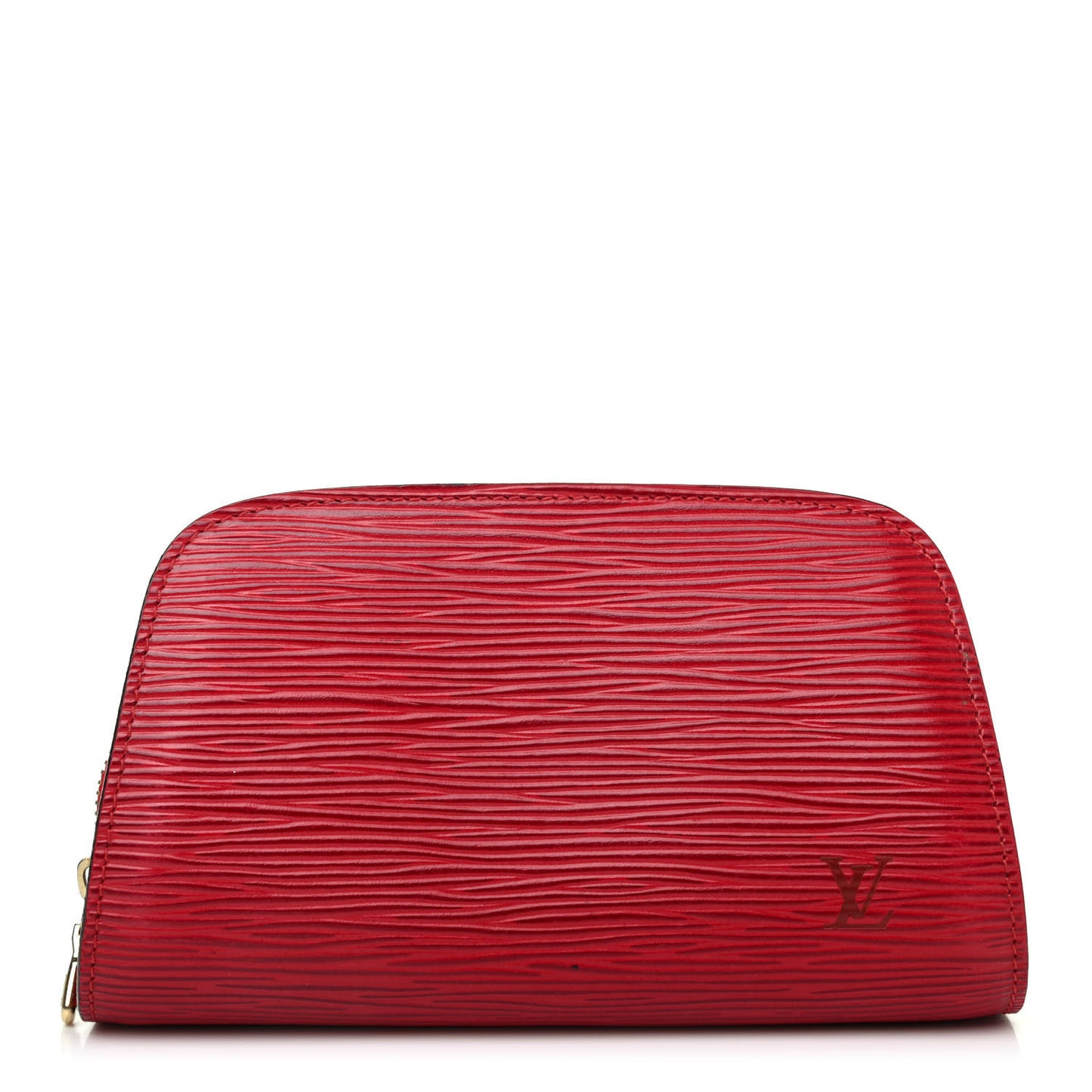Epi Dauphine 17 Cosmetic Pouch Castillan Red