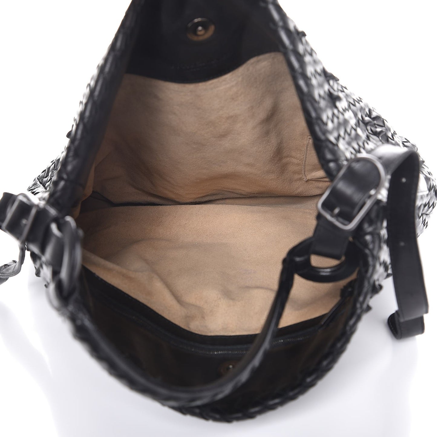 Nappa Intrecciato Naruto Knot Hobo Nero Black