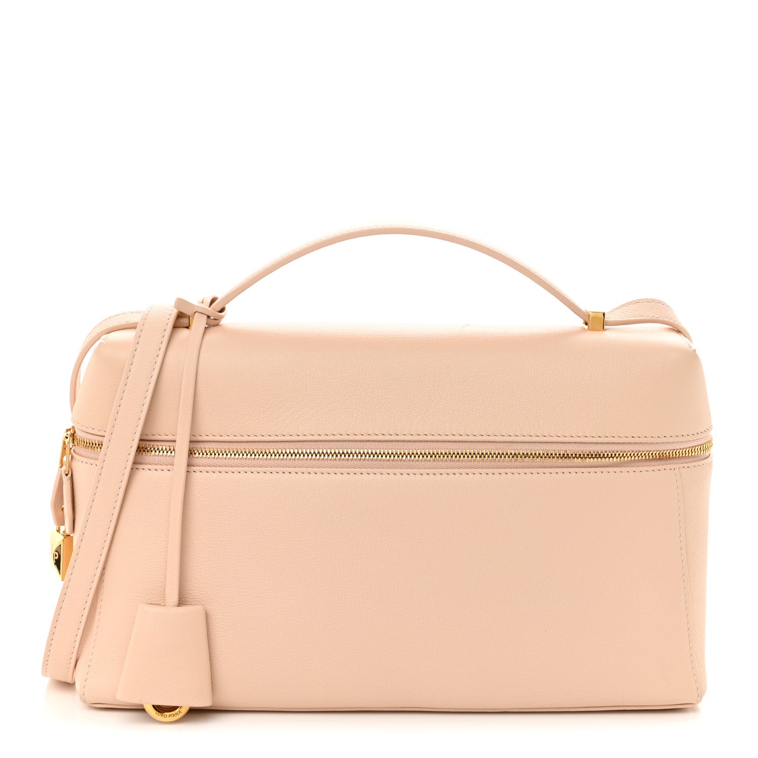 Loro Piana Grained Calfskin Extra Bag L27 Feather Pink 1 of 9