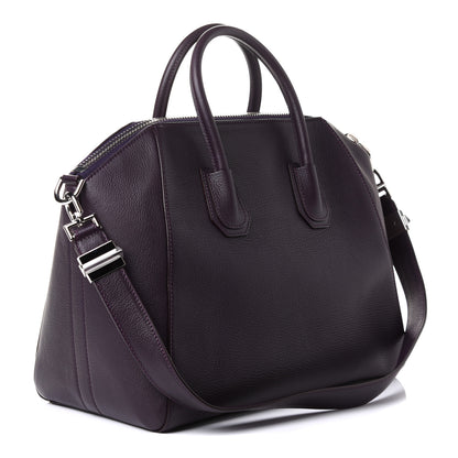 Givenchy Sugar Goatskin Medium Antigona Aubergine 3 of 10