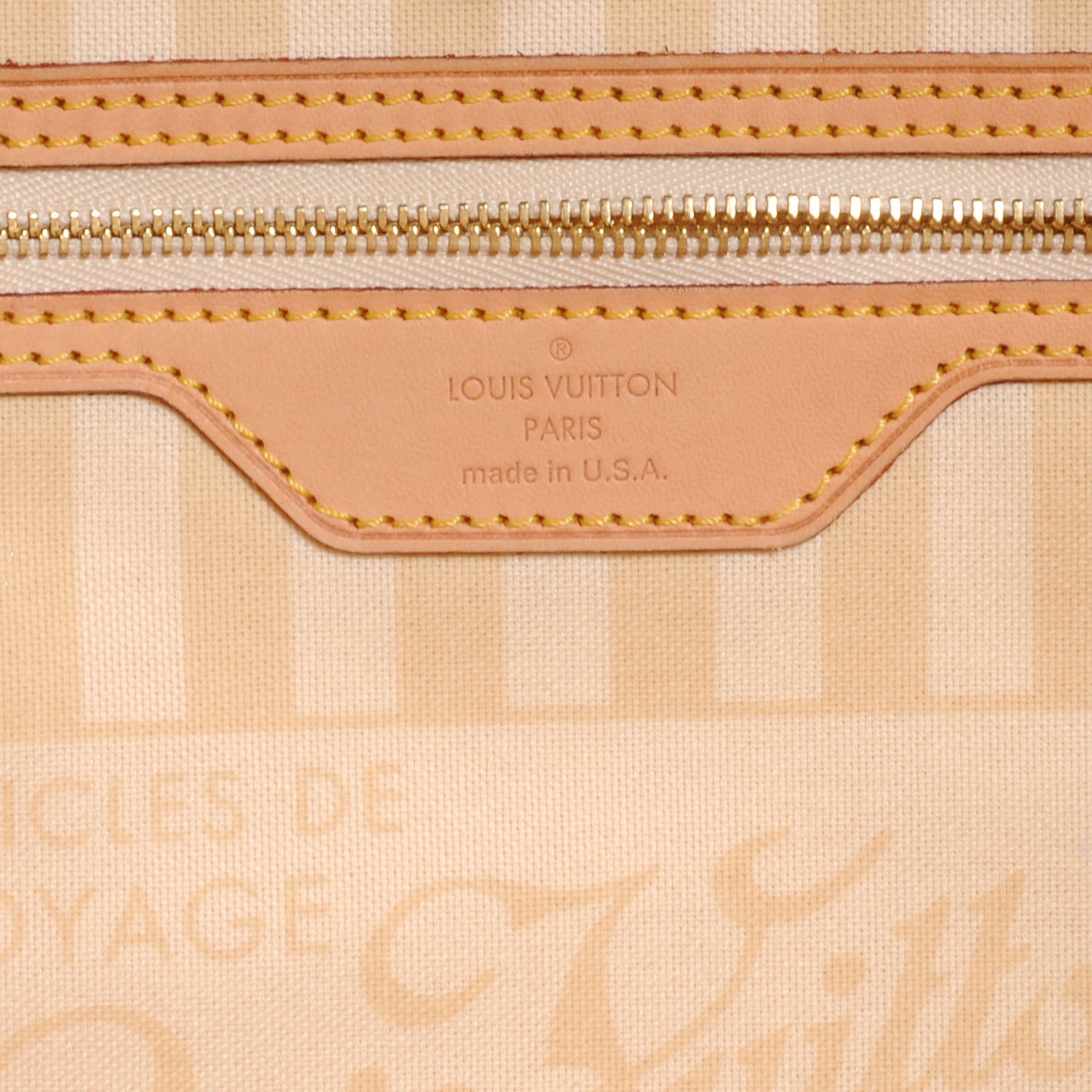Louis Vuitton Monogram Rayures Neverfull GM 6 of 7