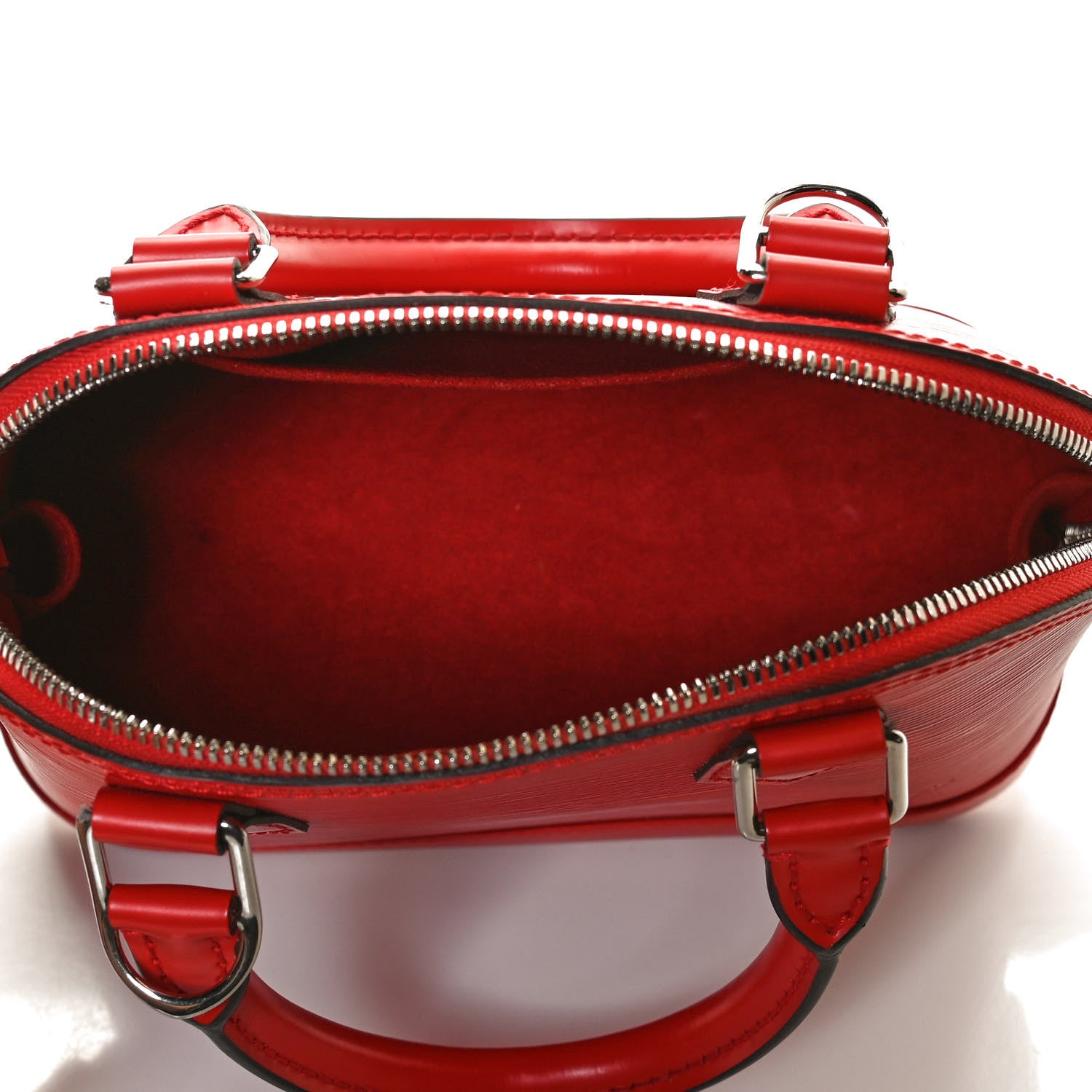 Louis Vuitton Epi Alma BB Coquelicot 5 of 12