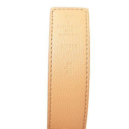 Louis Vuitton Monogram Calfskin 30mm LV Initiales Reversible Belt 80 32 Arizona 7 of 7