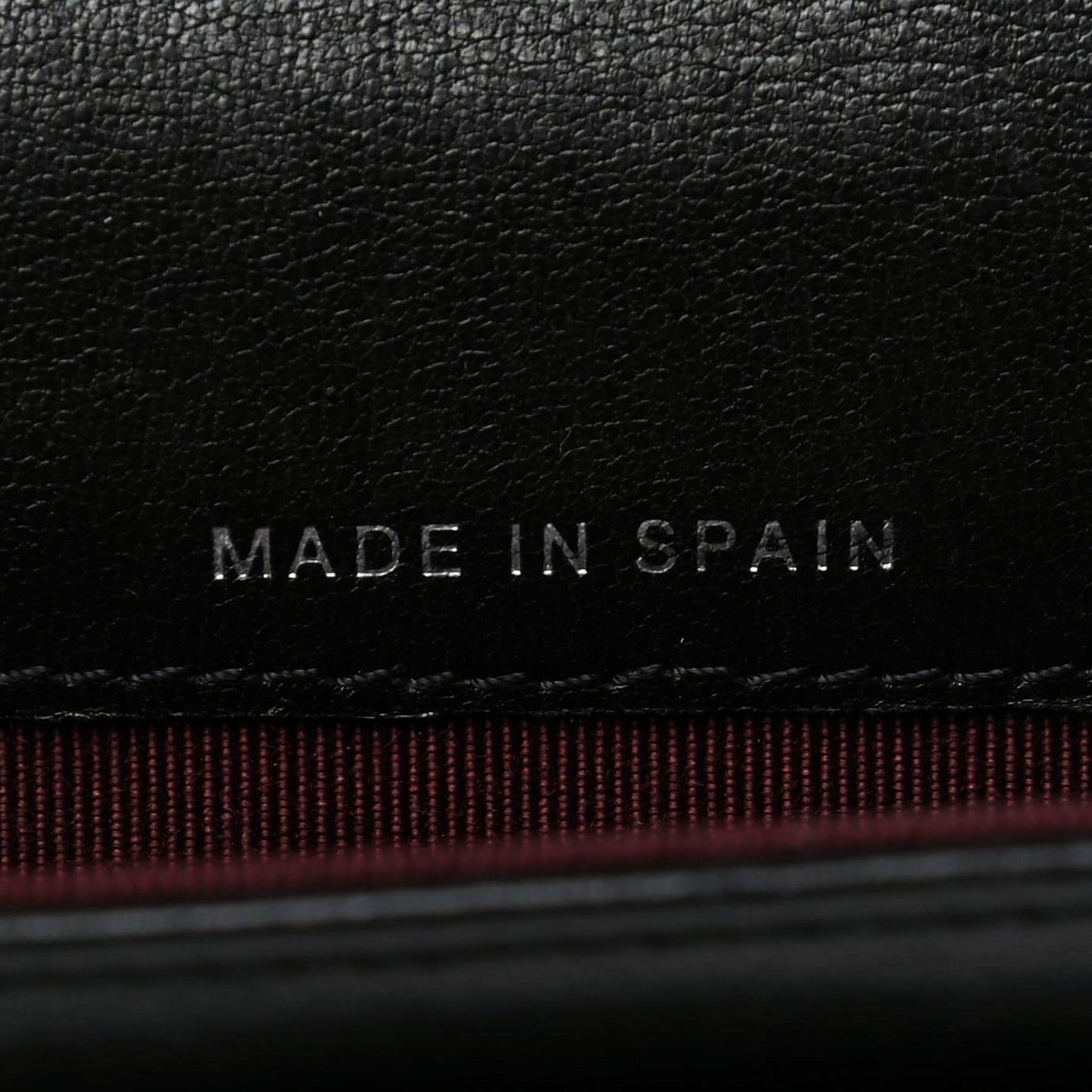 Lambskin Quilted Flap Card Holder Black