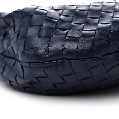 Bottega Veneta Nappa Intrecciato Teen Jodie Navy 7 of 8
