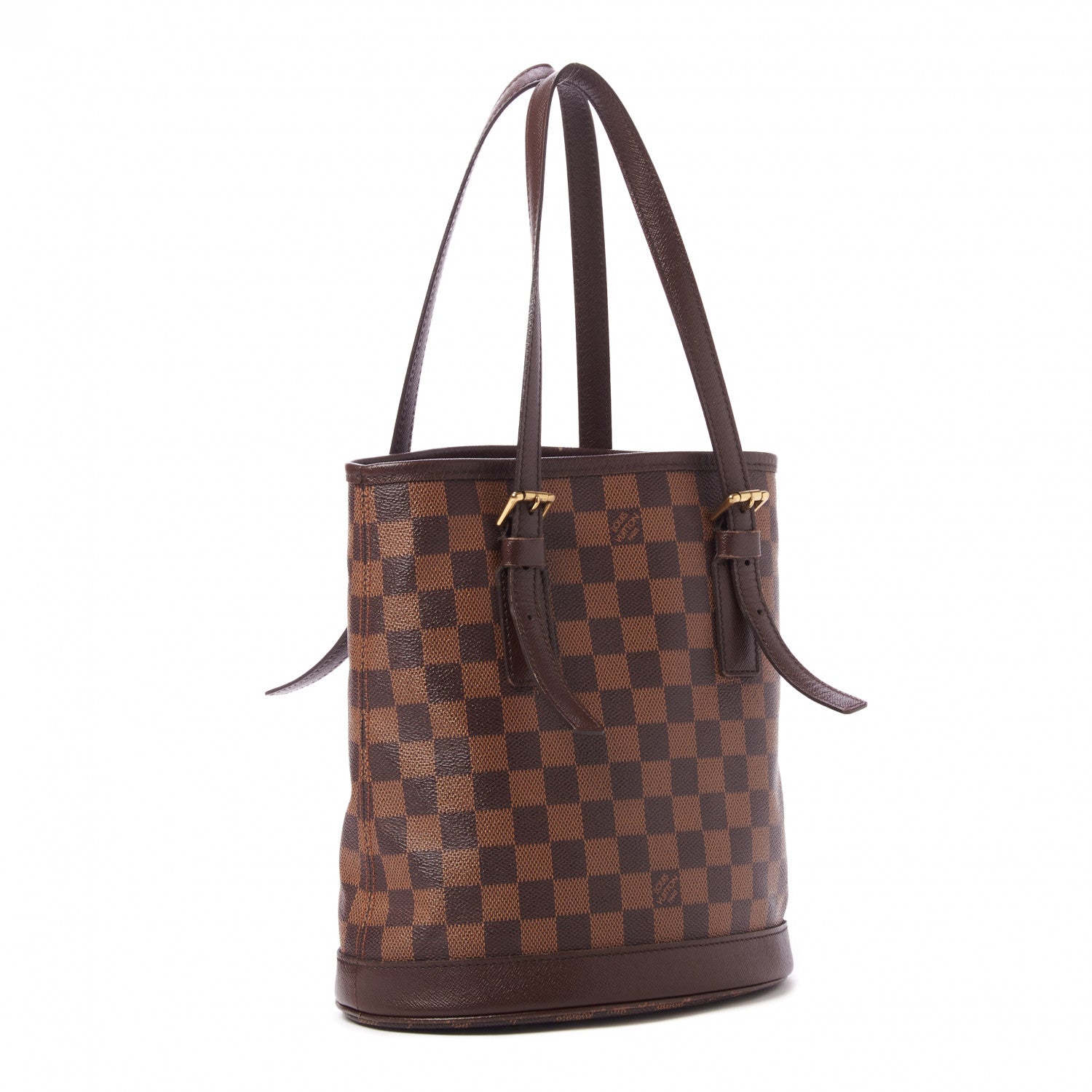 Louis Vuitton Damier Ebene Marais Bucket 23 3 of 8