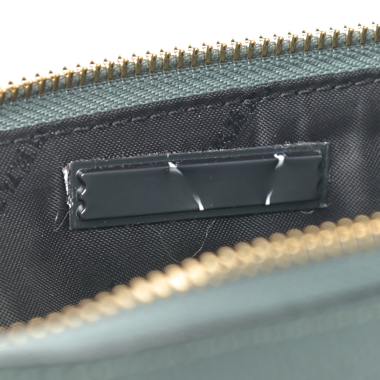 Burberry Haymarket Check Derby Peyton Crossbody Clutch Bag Eucalyptus Green 7 of 10