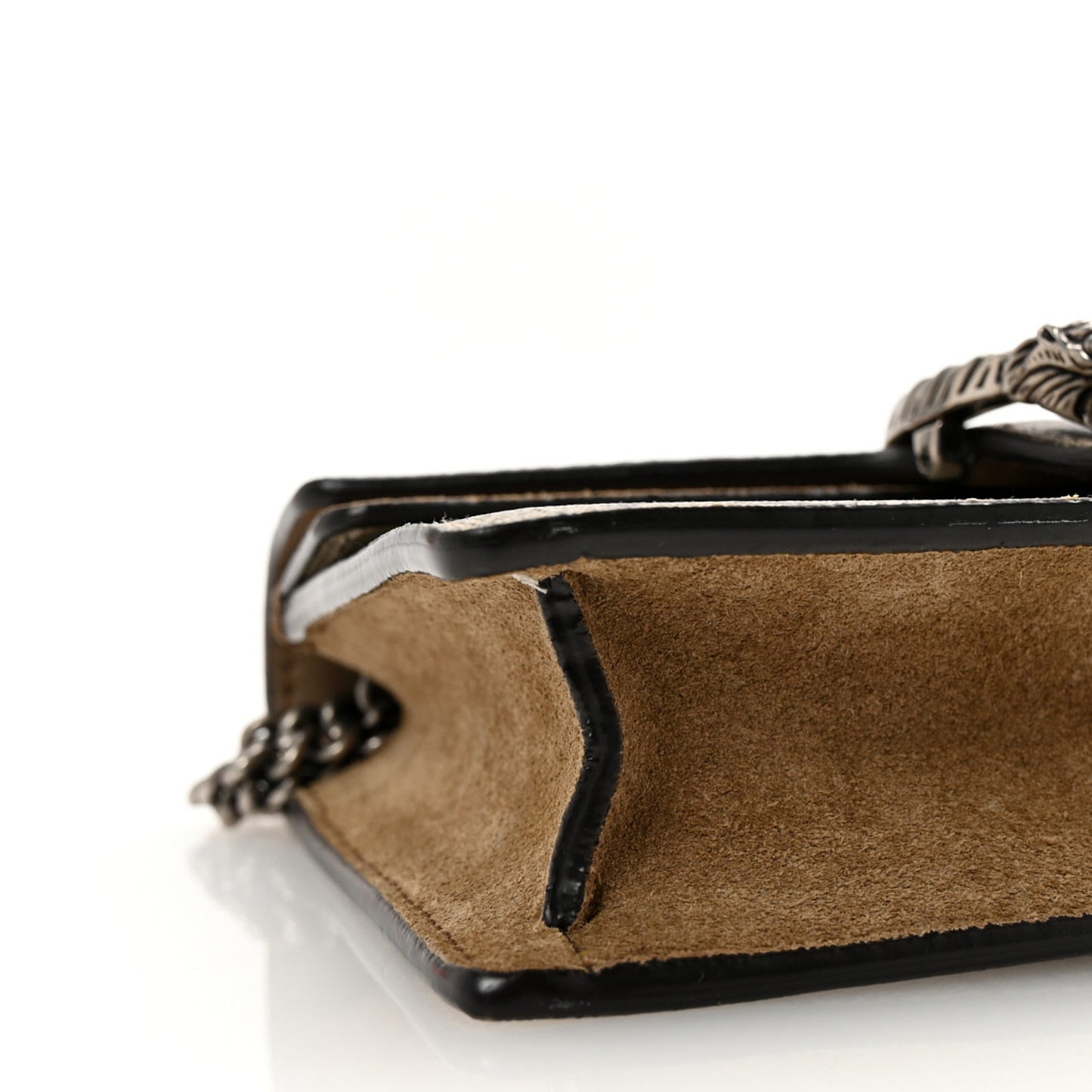 GG Supreme Monogram Super Mini Dionysus Shoulder Bag Taupe