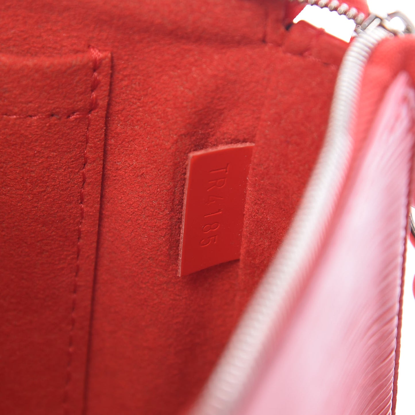 Epi Pochette Accessories NM Coquelicot