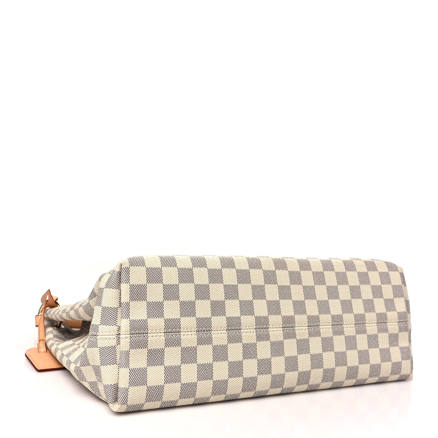 Louis Vuitton Damier Azur Graceful MM Rose Ballerine 4 of 12