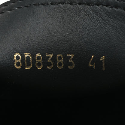 Fendi Vitello Abrasivato Fendigraphy 50mm Loafers 41 Black 6 of 11