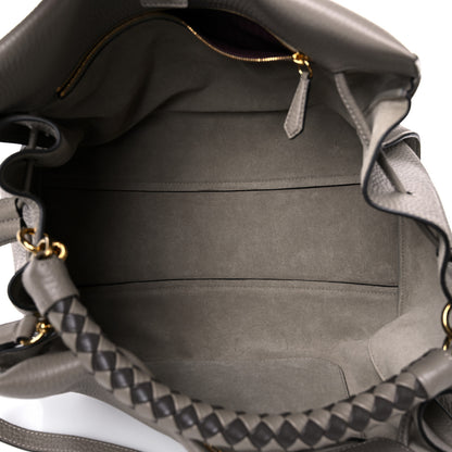 Mulberry Heavy Grain Iris Tote Grey Dark Clay 5 of 9