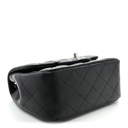 Chanel Lambskin Quilted Mini Square Flap Black 4 of 10