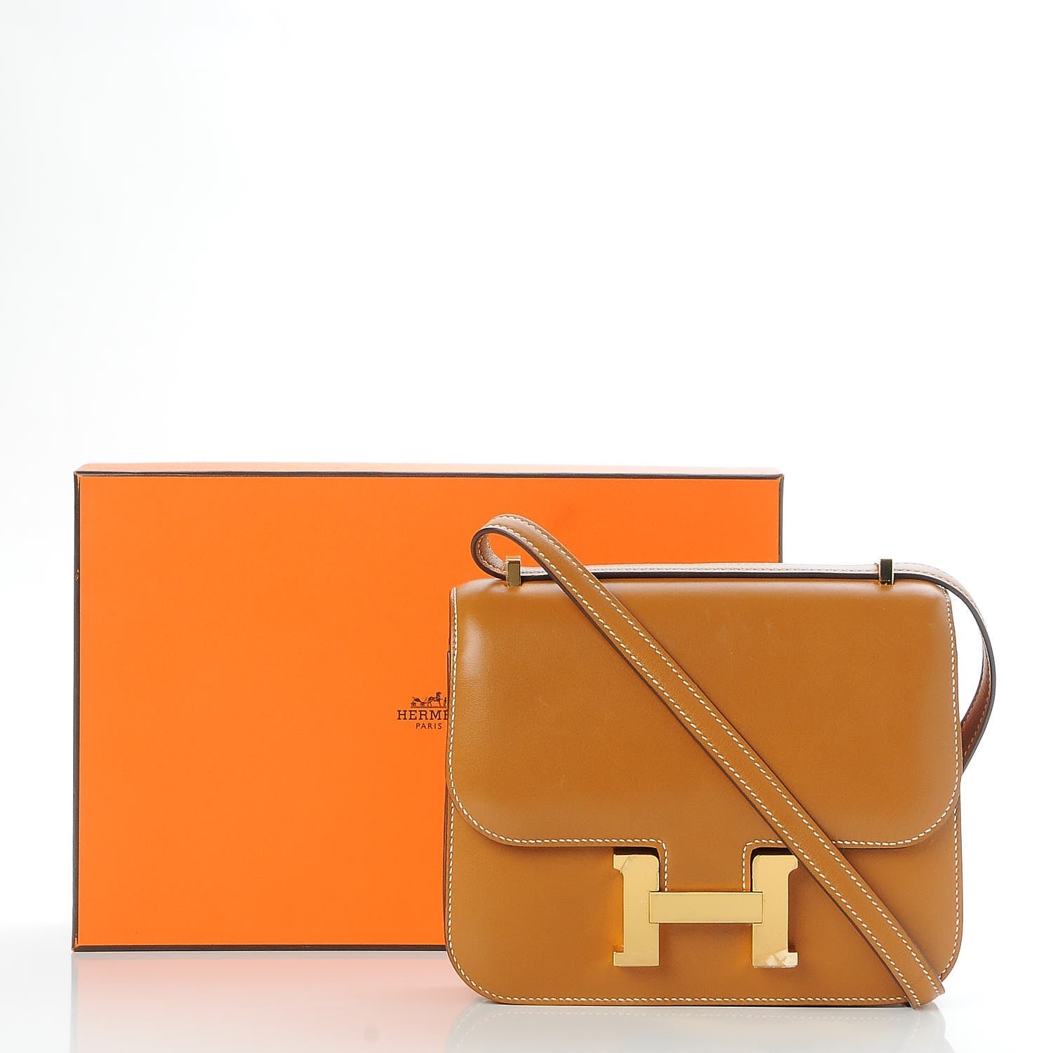 Hermes Tadelakt Constance 18 Natural 8 of 8