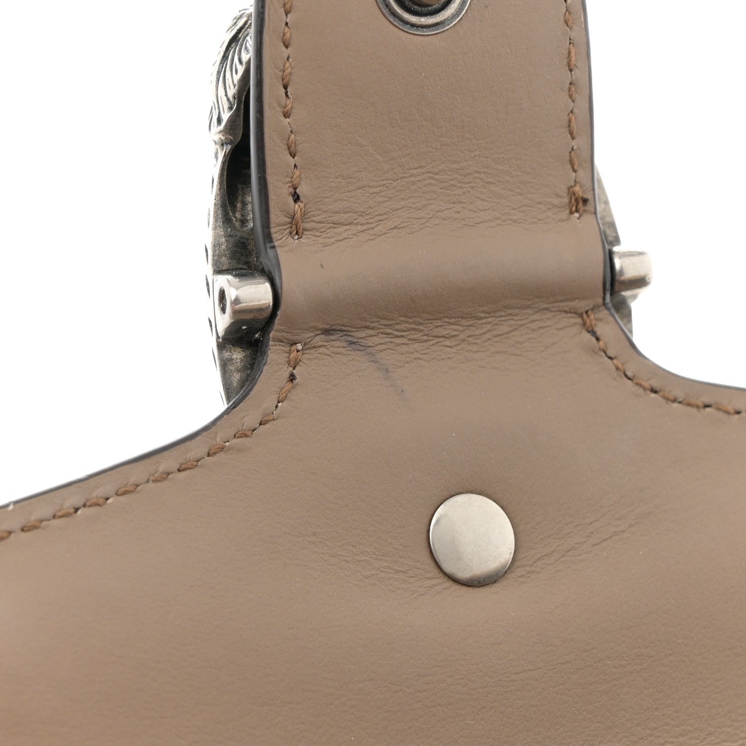Gucci GG Supreme Monogram Super Mini Dionysus Shoulder Bag Taupe 11 of 11