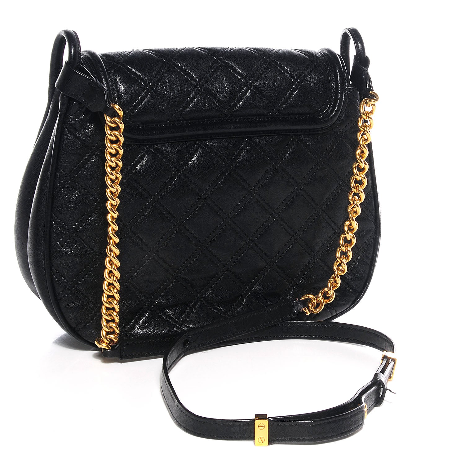 Marc Jacobs Quilted Lambskin Cooper Crossbody Bag Black 4 of 10
